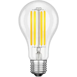 ledscom.de E27 LED Leuchtmittel, A70, weiß (4200 K), 12,2 W, 1965lm