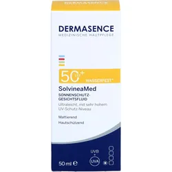 Dermasence Solvineamed Sonnenschutz-Gesichtsfl 50+ 50 ML