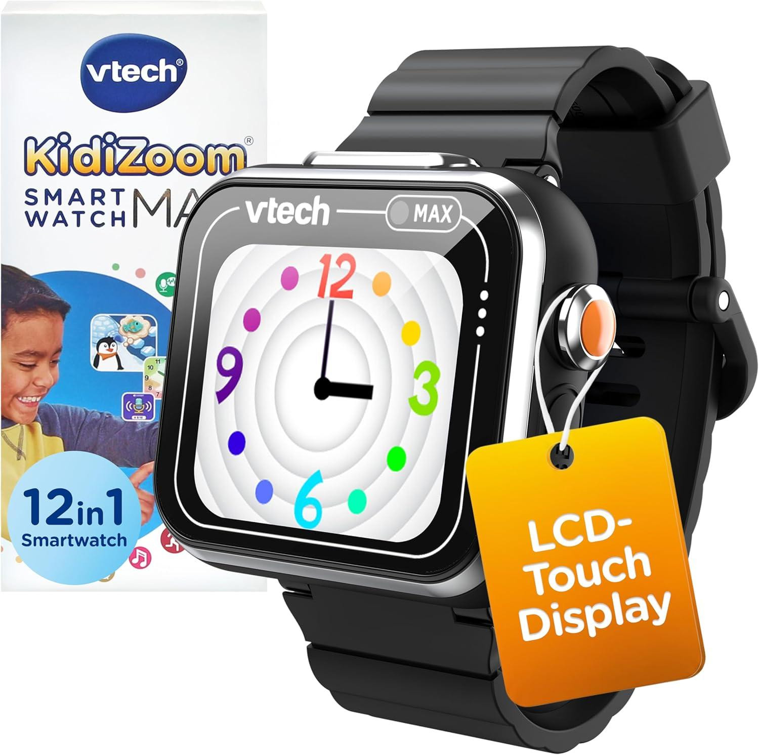 VTech Kidizoom Smart Watch MAX, zwart