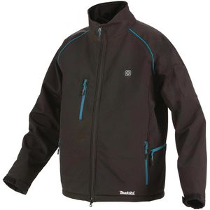Makita Arbeitsjacke Akku-Thermojacke, DCJ205ZM, Winterjacke 14,4V/18V, schwarz, winddicht, Gr. M