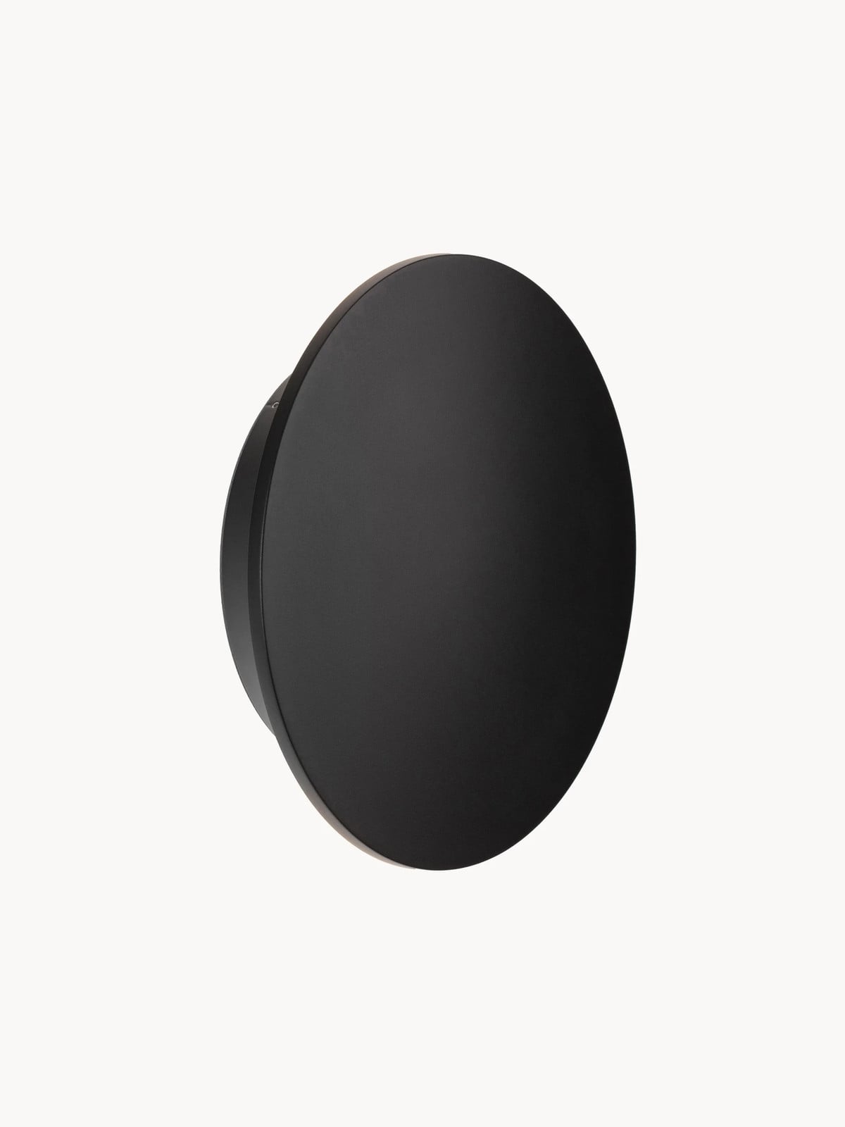 Lyora Ronde LED wandlamp Copper zwart Ø 30cm