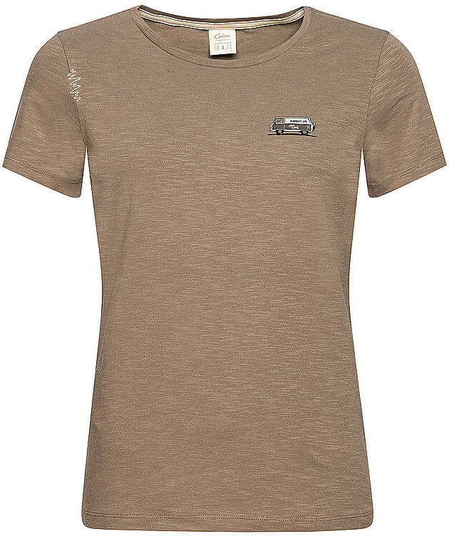 CHILLAZ Damen Klettershirt Valencia Climbers Life braun   40 W