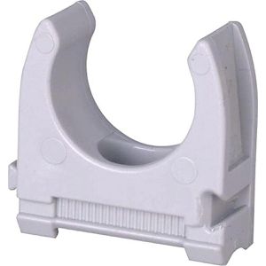 Kopp Klemmschellen 397825095, aus Kunststoff, M25 für Ø 25 mm Leerrohre, grau, 100 Stück