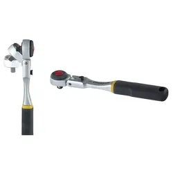 Proxxon Standard-Ratsche 1/4" - mit flexiblem Kopf - 23074