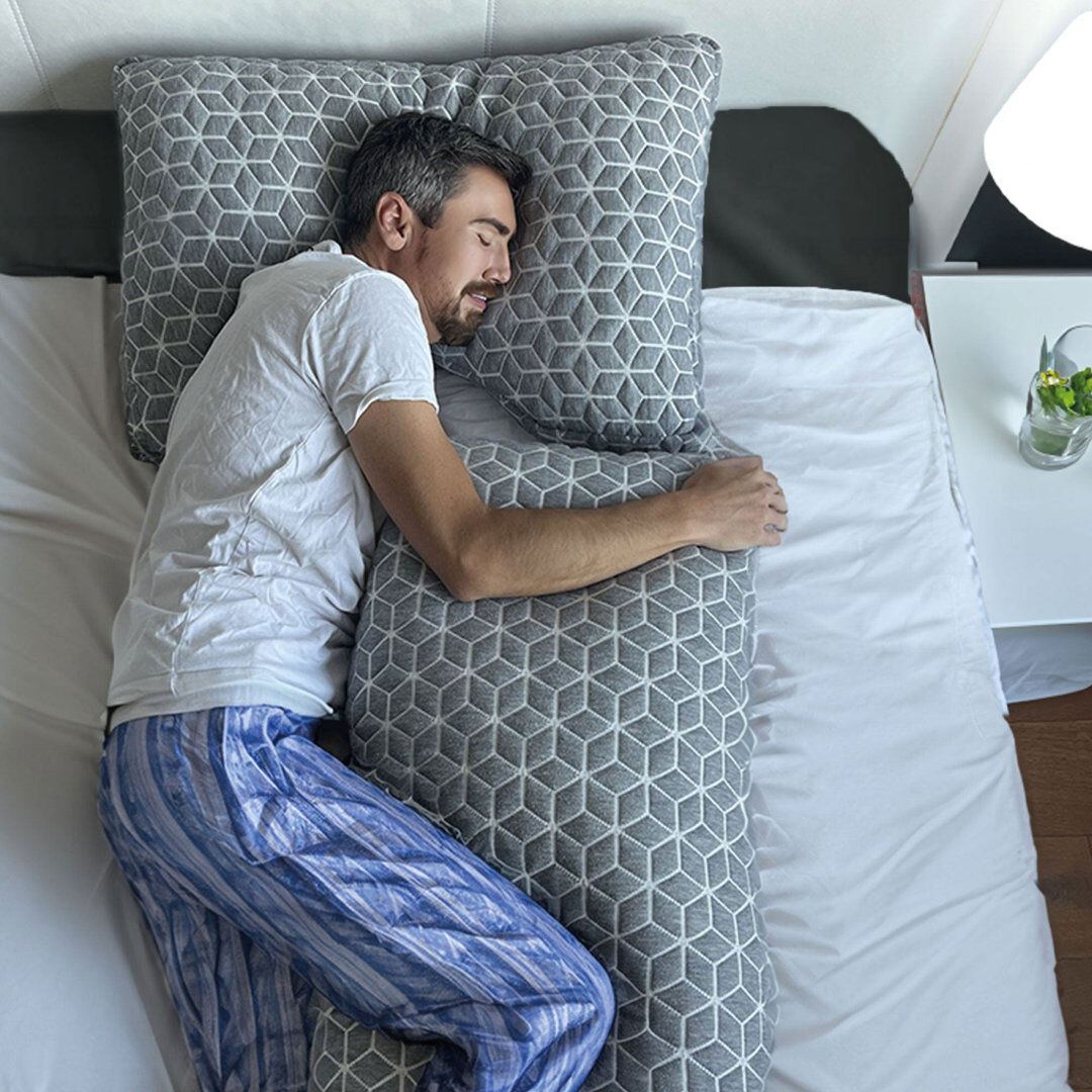 Brightr Hug Body Pillow L140 x W16cm Gray 50x140cm