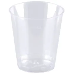2000x Schnapsgläser, PS, Spritzguss, klar, 2cl/4cl (2.000 Stk.)