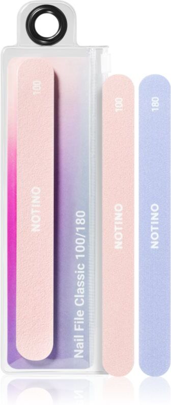 Notino Nail Tools Nail File Classic Classic Nail File with Two Grit Levels Classic 100/180 1 pc