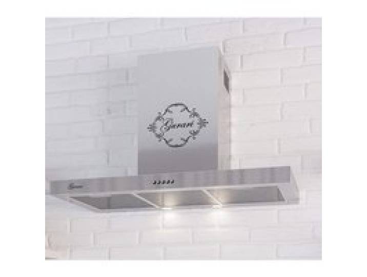 Hotte murale 70 cm Inox GURARI F 461 IS 7 Hotte aspirante 1000 m³/h Évacuation/recyclage Filtres lavables Design moderne