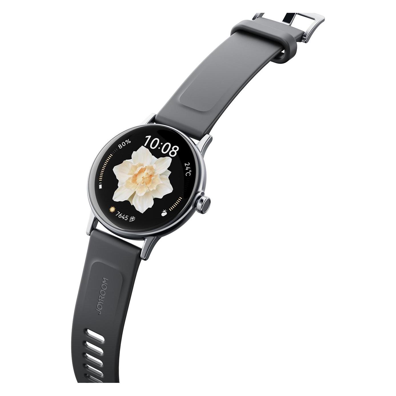 Joyroom Classis Series JR-FC1 Smartwatch with Call Answering Function / IP68 Protection - Dark Gray (46.10 mm, ohne SIM) (JR-FC1 PRO_SG)