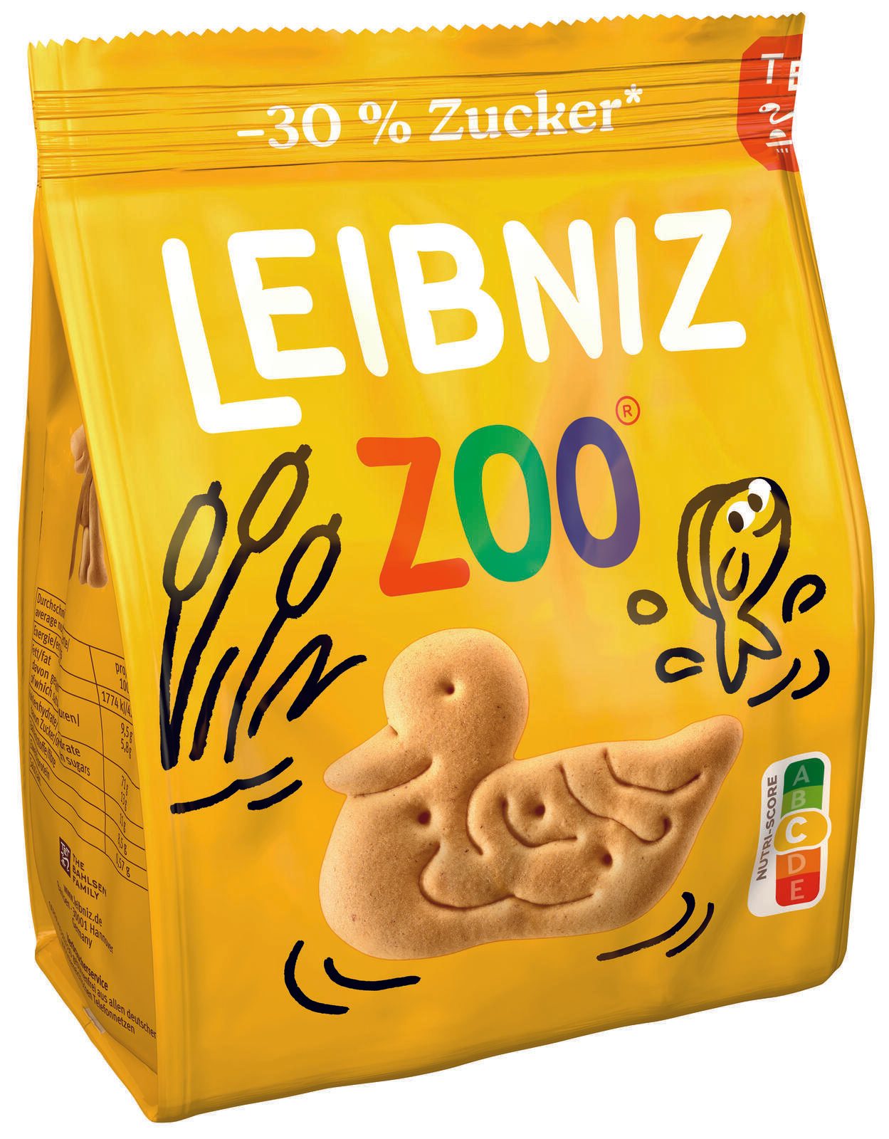 LEIBNIZ Zoo -30 % Zucker 125,0 g 12420