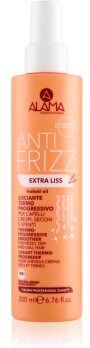 Alama Professional Anti Frizz Extra Liss tratamento suavizante brilhar para cabelos secos e quebradiços 200 ml. Anti Frizz Extra Liss