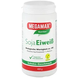 MEGAMAX Soja Eiweiß Schoko Pulver 400 g