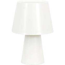 Lucci Harris 26960849 Tischlampe E27 Weiß