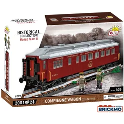 Cobi Trains 6289 Compiegne Wagon 1940 6289