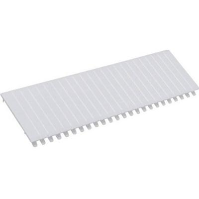 Hager S35S Abdeckstreifen für Verteilerfeld Abdeckstreifen Kunststoff Reinweiß (RAL 9010) 1 St.