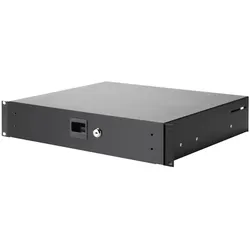 Adam Hall 87402 A Rackschublade (Zubehör), Audio Racks + Cases, Schwarz