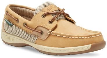 Women's Solstice Boat Shoe by Eastland in Tan (Size 8 M)