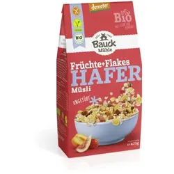 Bauckhof Hafer Müsli Früchte + Flakes bio
