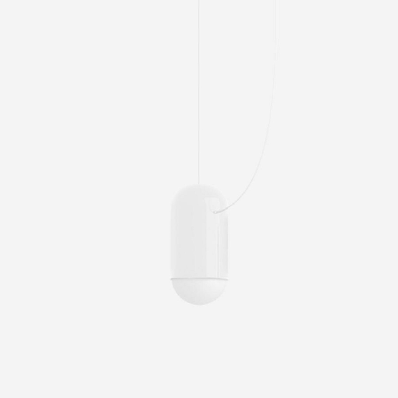 LUCIS Hanglamp CAPSULE LED 8,1W 4000K Wit Opaalglas
