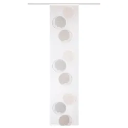 Schmidt Schiebevorhang Scherli 60 x 245 cm Polyester Weiß