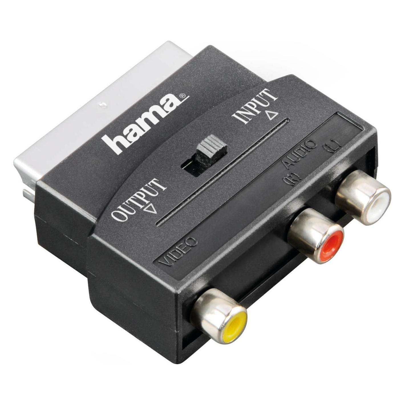 Hama Cinch-Scart-Adapter (00122239)