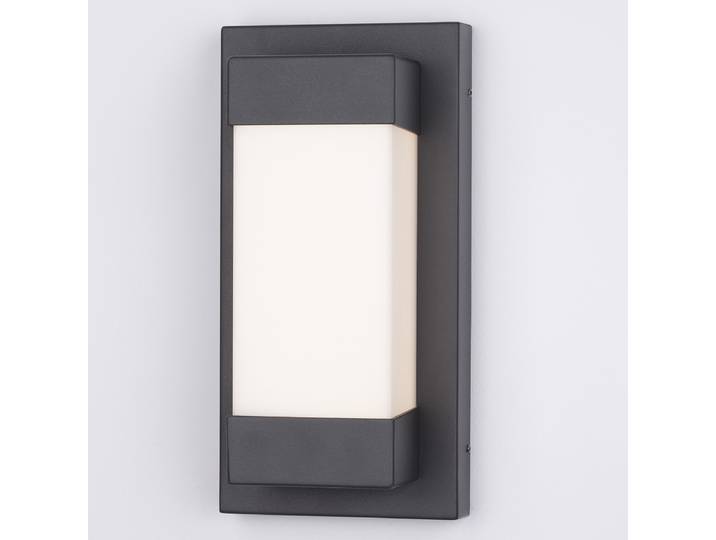 Applique extérieure Leto Type B 15 x 29 x 10cm Noir/Noir