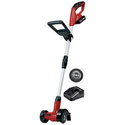 Einhell 3424051 GC-CC 18 Li Kit (1x2,0Ah) Besen, Fugenreiniger Nylon, Stahl 18 V