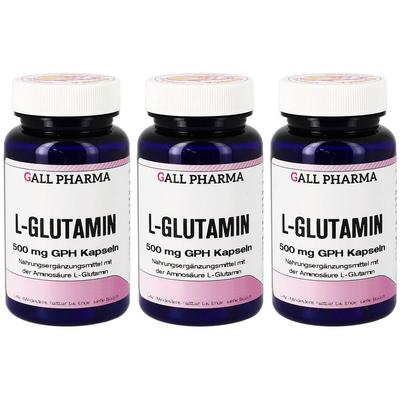 L-Glutamin 500 mg GPH Kapseln x3 3x60 St