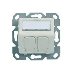 Telegärtner Modul-Aufnahme 2fach UP/50 aws aufbauend 100021417
