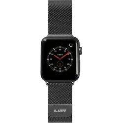 Laut Steel Loop (44 mm, Stahl), Uhrenarmband, Schwarz