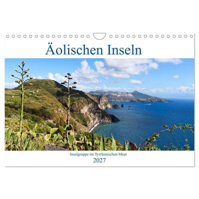 Äolische Inseln (Wandkalender 2027 DIN A4 quer), CALVENDO Monatskalender