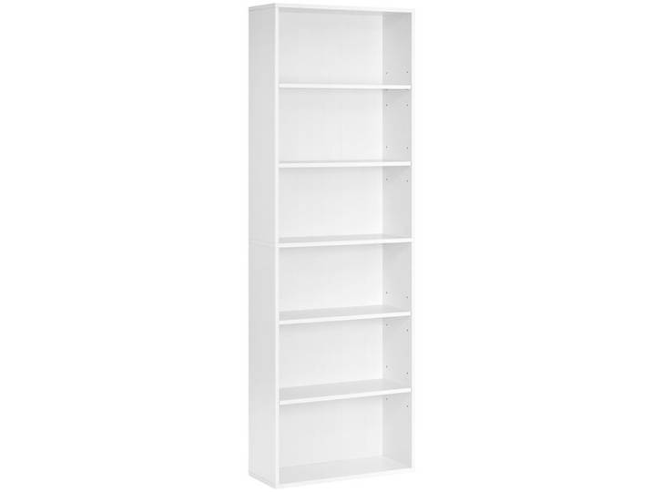 Étagère à 6 niveaux - Style Scandinave - Blanc - 24x60x178 5 cm