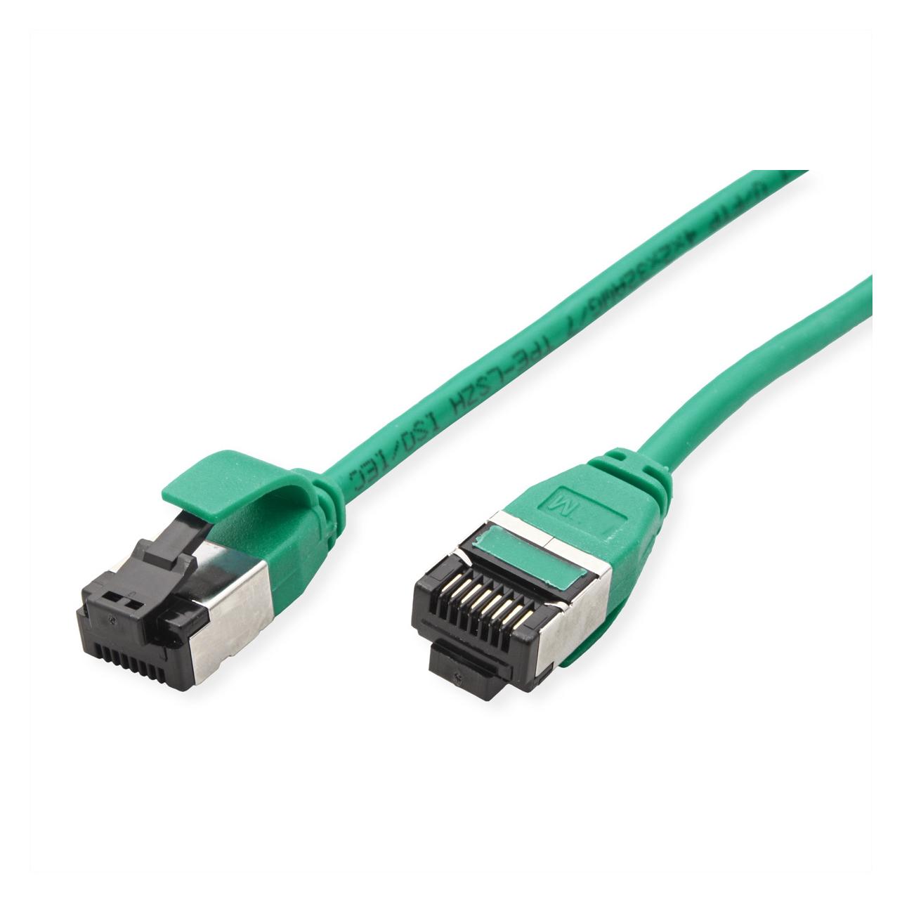 Roline U/FTP P-Kabel Kat 8.1, grün, 1.5m PoE, Slim (U/FTP, CAT8.1, 1.50 m) (21.15.3244)