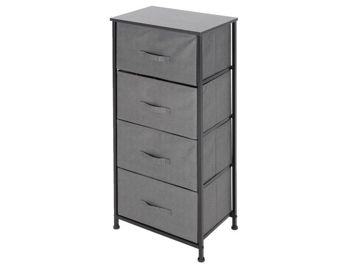 Ml-Design Regal, Grau, Metall, Rechteckig, 30x94x45 cm, Kleinmöbel, Kommoden, Kommoden