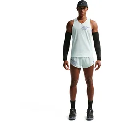 Nike Herren Aeroswift Dri-Fit ADV Graphic 2-Brief Shorts grün