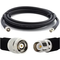 Rangeful RP-TNC Male to RP-TNC Female 3m Flexible Coaxial Cable — LMR400 UF UltraFlex equivalent, Antennenkabel