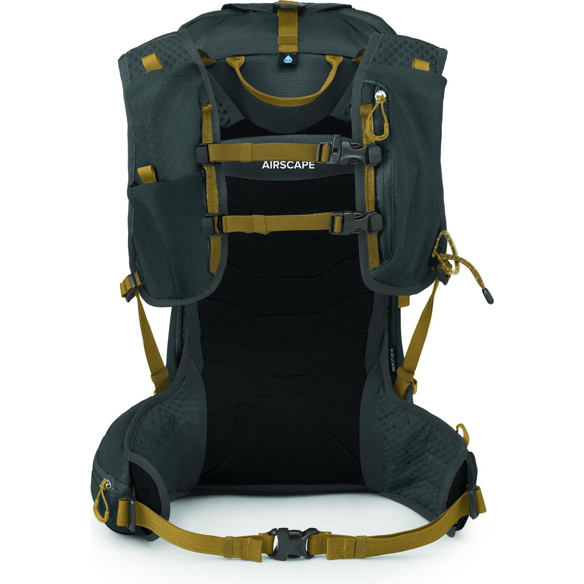 Osprey Talon Velocity 20 dark charcoal-tumbleweed yellow (1004) S-M 10005885