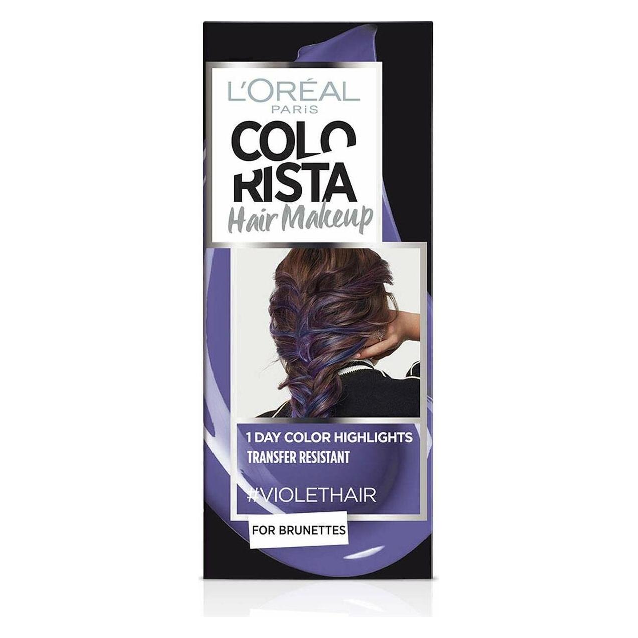 L'Oréal Paris L'Oreal Colorista Hair Makeup Temporary Hair Dye Violet (Violett) (3600523617319)