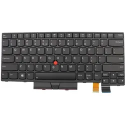 Lenovo Keyboard (US ENGLISH), Notebook Ersatzteile, Schwarz