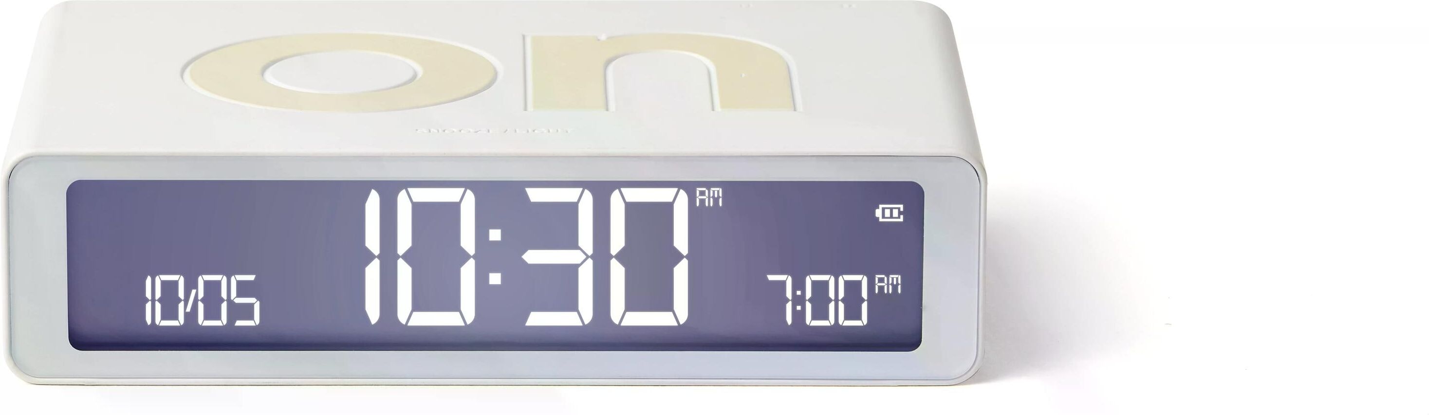 Wecker LEXON "Flip Classic", weiss (weiß), Wecker, Wecker weiß Einheitsgröße