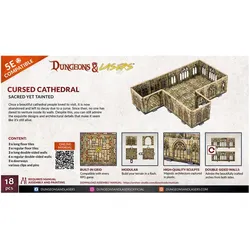 Archon Studio Dungeons & Lasers Expansion Set: CURSED CATHEDRAL