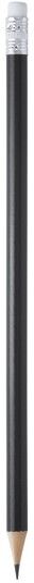 Crayon personnalisable en bois avec gomme Couvet noir TAILLE UNIQUE ADULTE