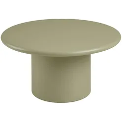 Ebuy24 Henny Couchtisch Ø80cm grün.