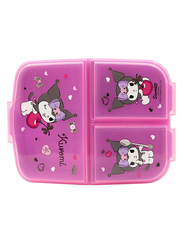 Stor Lunchbox "Kuromi" in Rosa - onesize