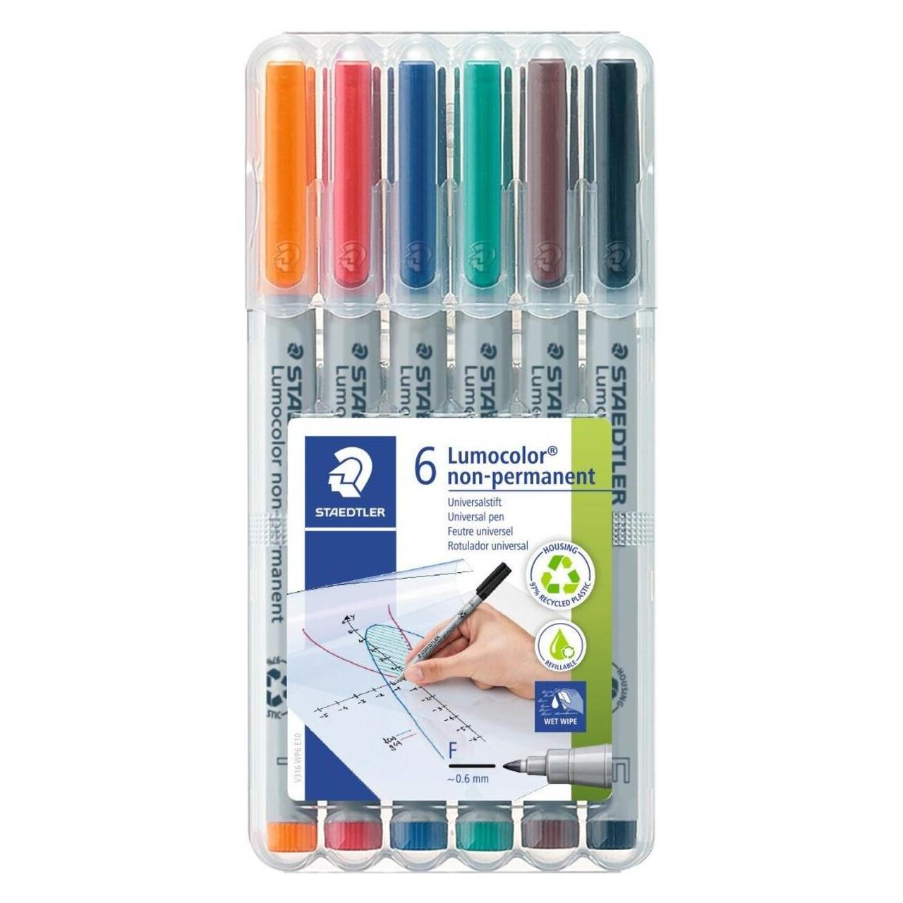 Staedtler Lumocolor non-permanent (6x) (316-WP6)