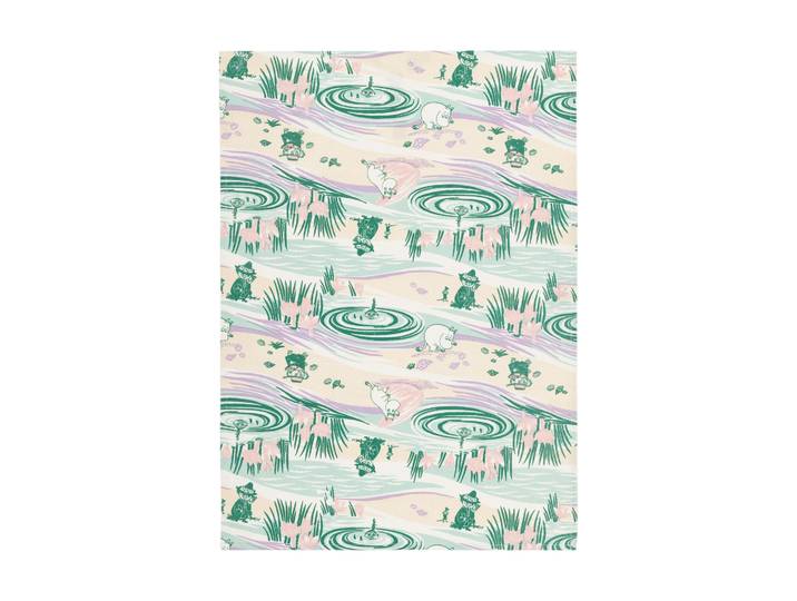 Moomin Arabia Torchon de cuisine Beach day Mumin 50x70 cm