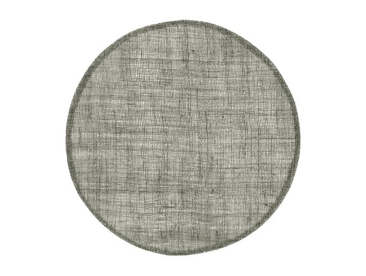 Dixie Set de table Dixie rond gris foncé