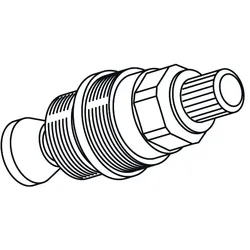 KWC Oberteil M20x1, roh Flachteller bis 1963 502991