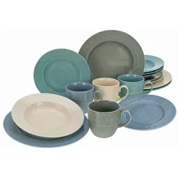 CreaTable Kombiservice Classico Colors 16-tlg. - blau