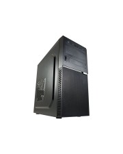 LC Power LC-Power Gehäuse MidiTower ATX 7041B black USB-C/USB-A HD Audio ohne Netzteil (LC-7041B-ON)